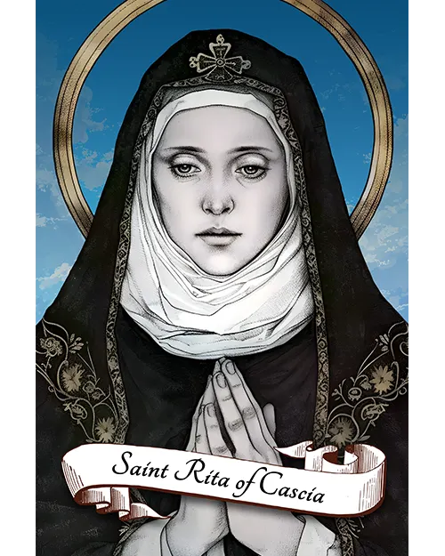Saint Rita of Cascia Poster product image (1)