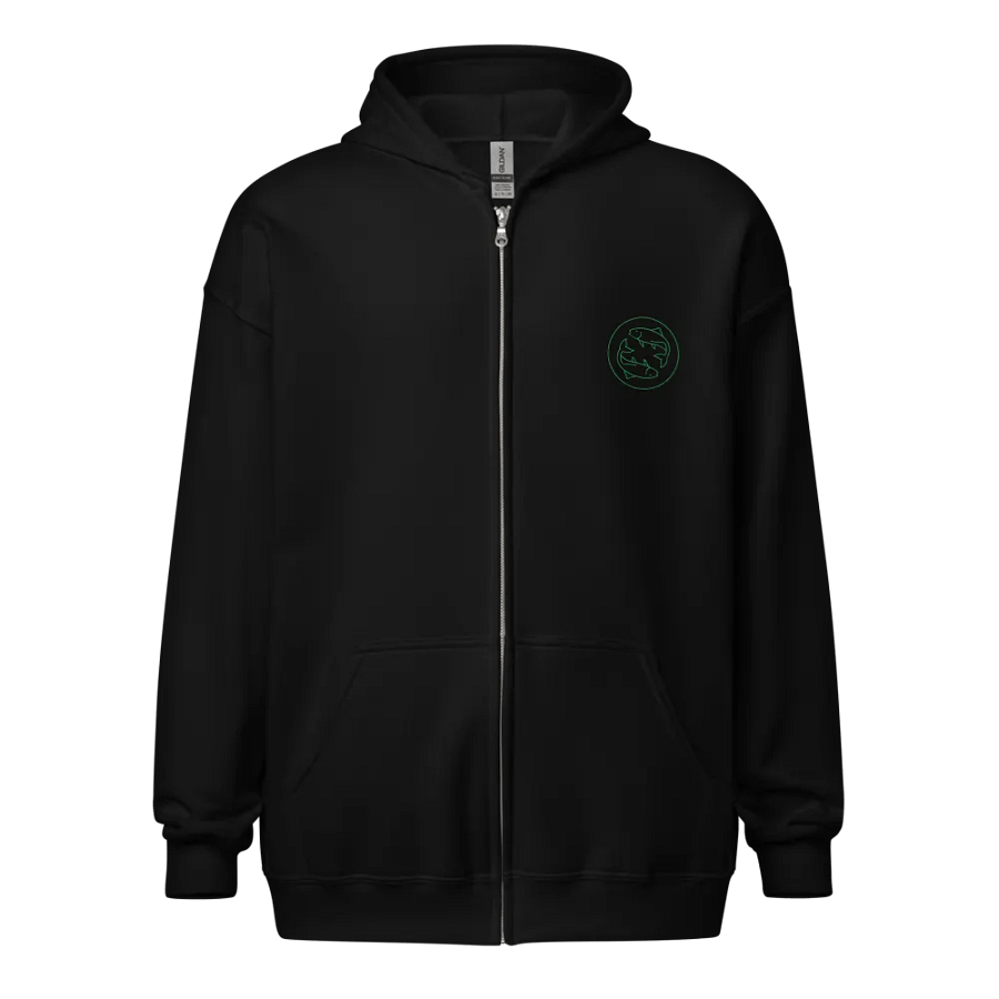 Pisces Fish Harmony Zip Hoodie product image (1)
