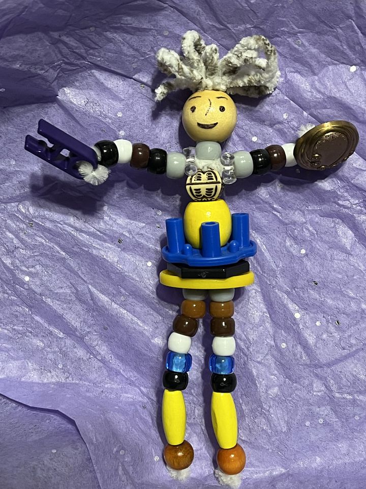 Deluxe Boy~ Build A Bead Folk Kit product image (1)