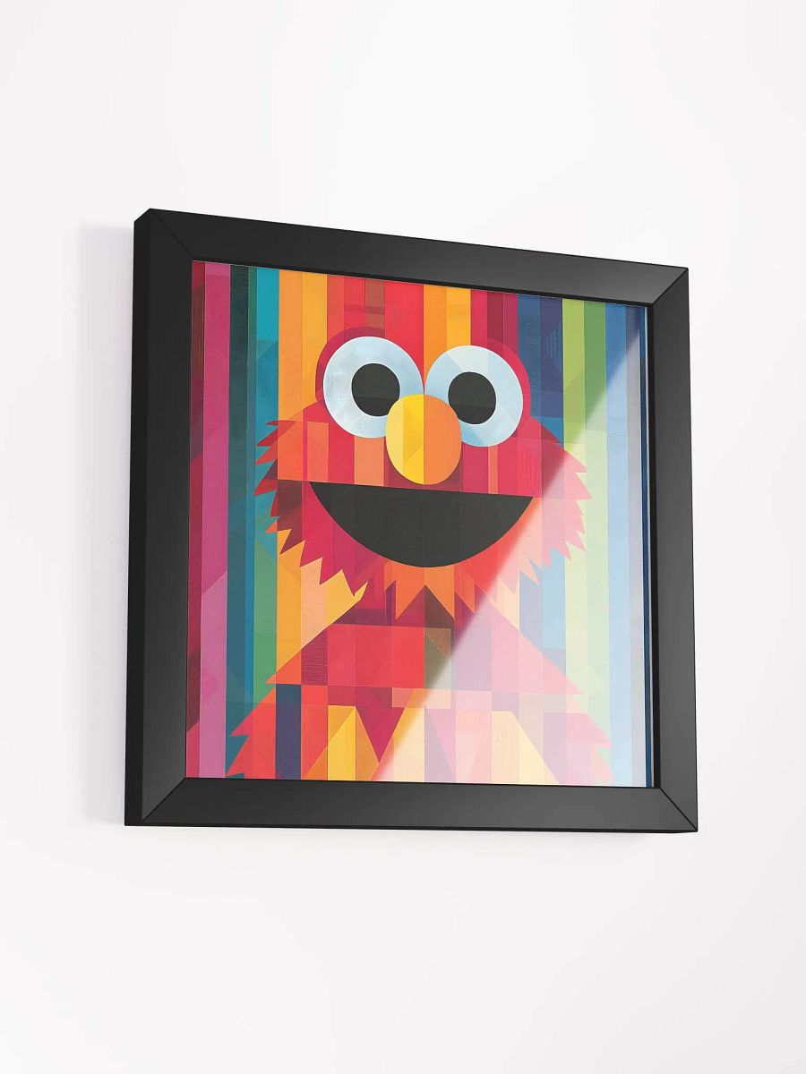 Elmo Sesame Framed Poster product image (35)