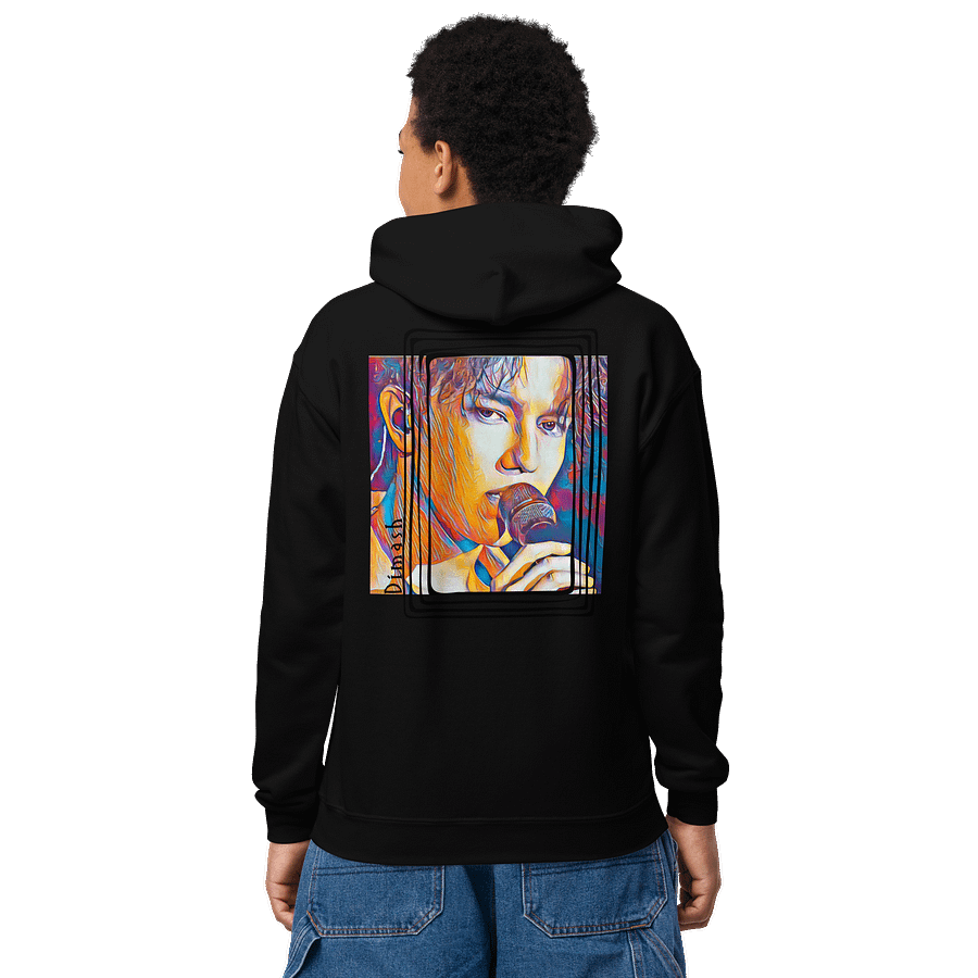Singer From Kazakhstan Kids Gildan Unisex Hoodie product image (1)