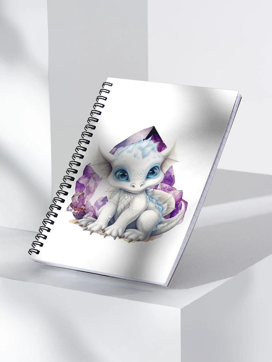 Luminous Crystal Dreams Spiral Notebook product image (3)