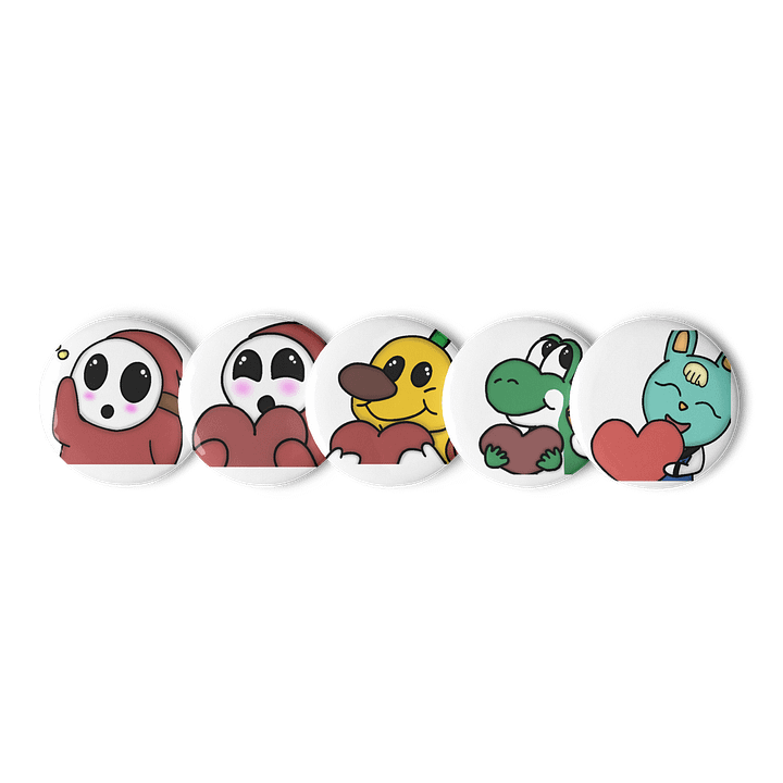 Misc emote buttons product image (1)