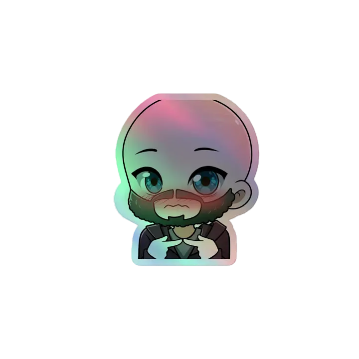 Geek UWU Holo Sticker product image (1)
