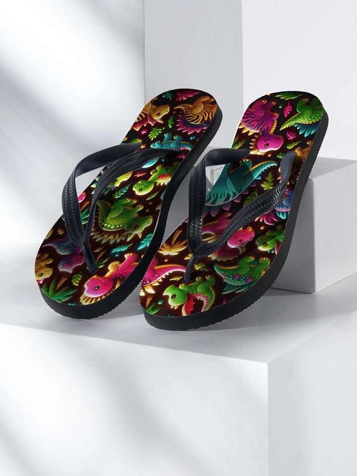 Dino Delight Flip-Flops product image (1)