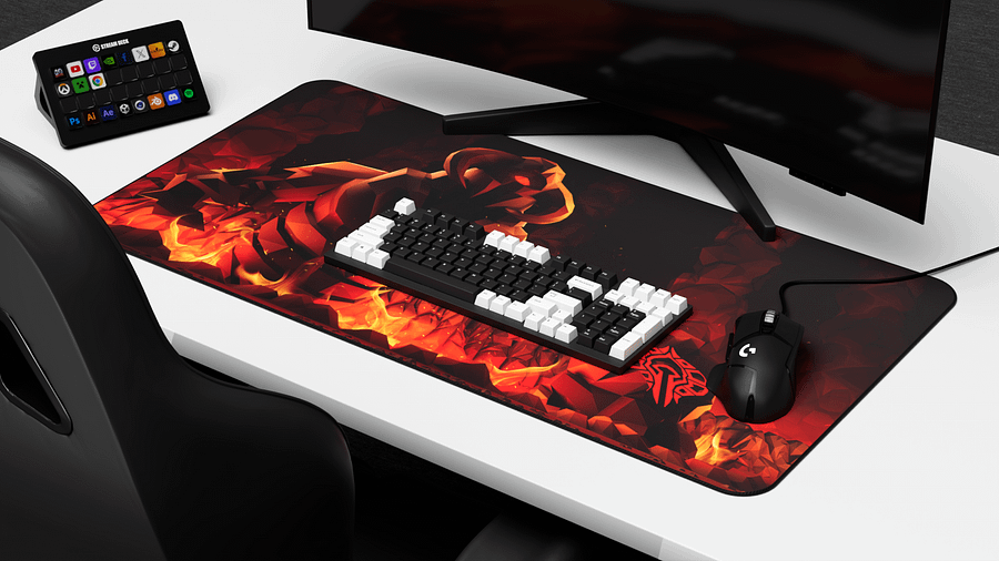 TzKal-Zuk | Large 3D Desk Mat product image (5)