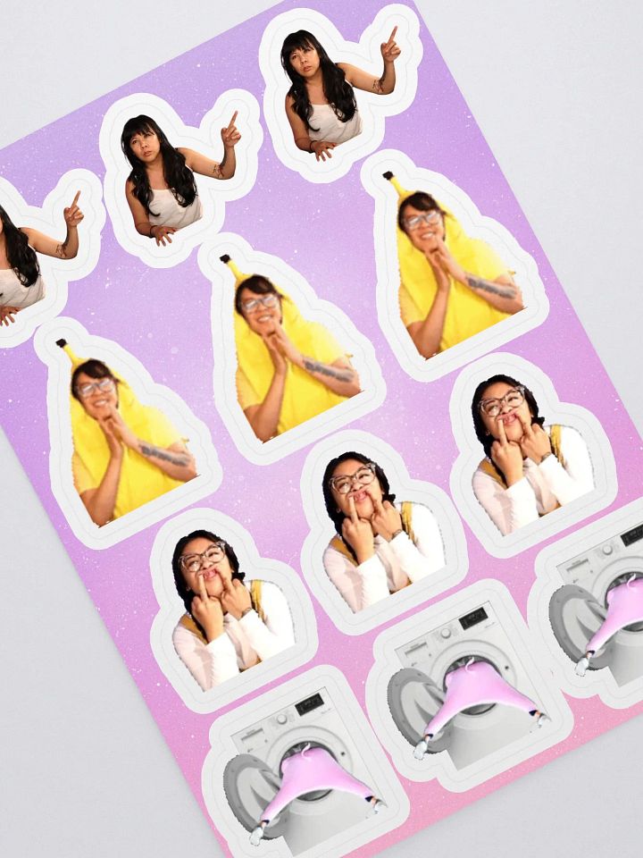 Missy Emote sticker sheet #2 product image (2)