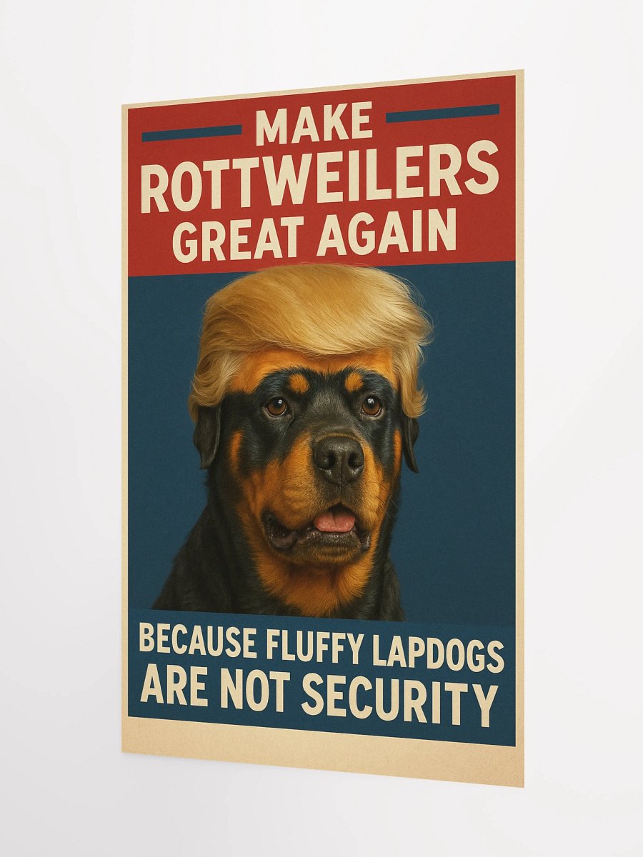 Make Rottweilers Great Again Poster product image (8)