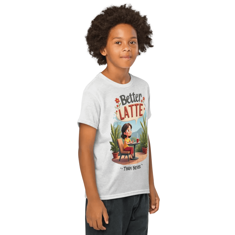 Better Latte Youth Sports Tee product image (37)
