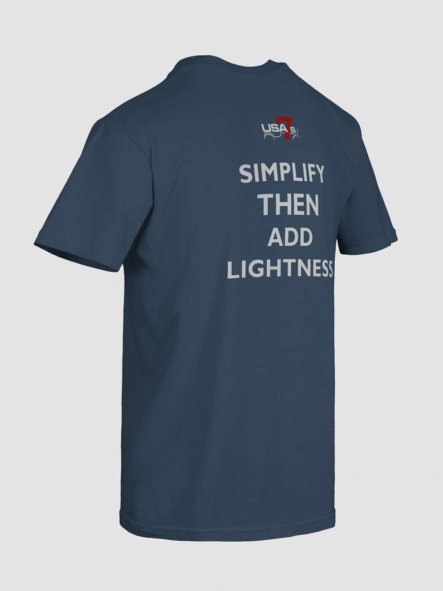 The Mantra T-shirt - White & Red Logo product image (78)
