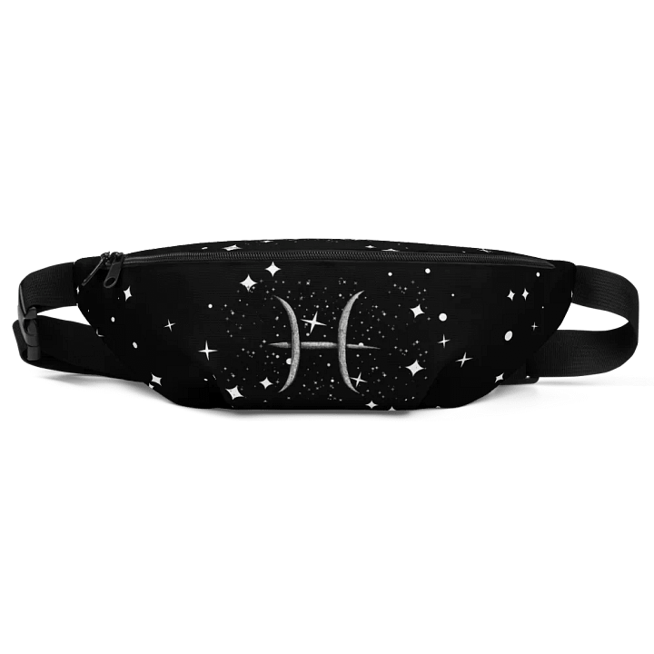 Pisces, Guided by the Stars Glyph Only, Bum Bag product image (1)