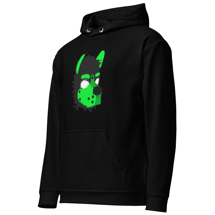 Pup Splatter Hoodie - Black / Green product image (2)