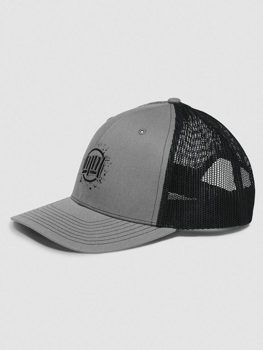 Mr Moist Black Circle Splatter Trucker Hat product image (9)