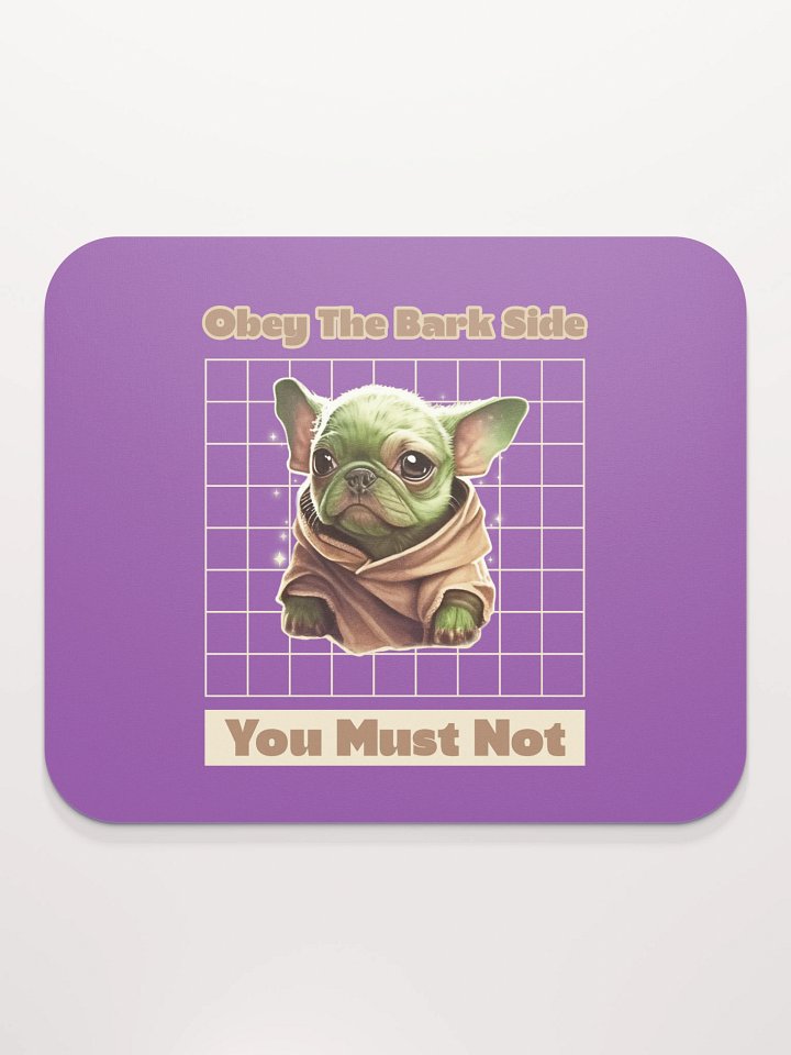 Bark Side Commander Mouse Pad product image (2)