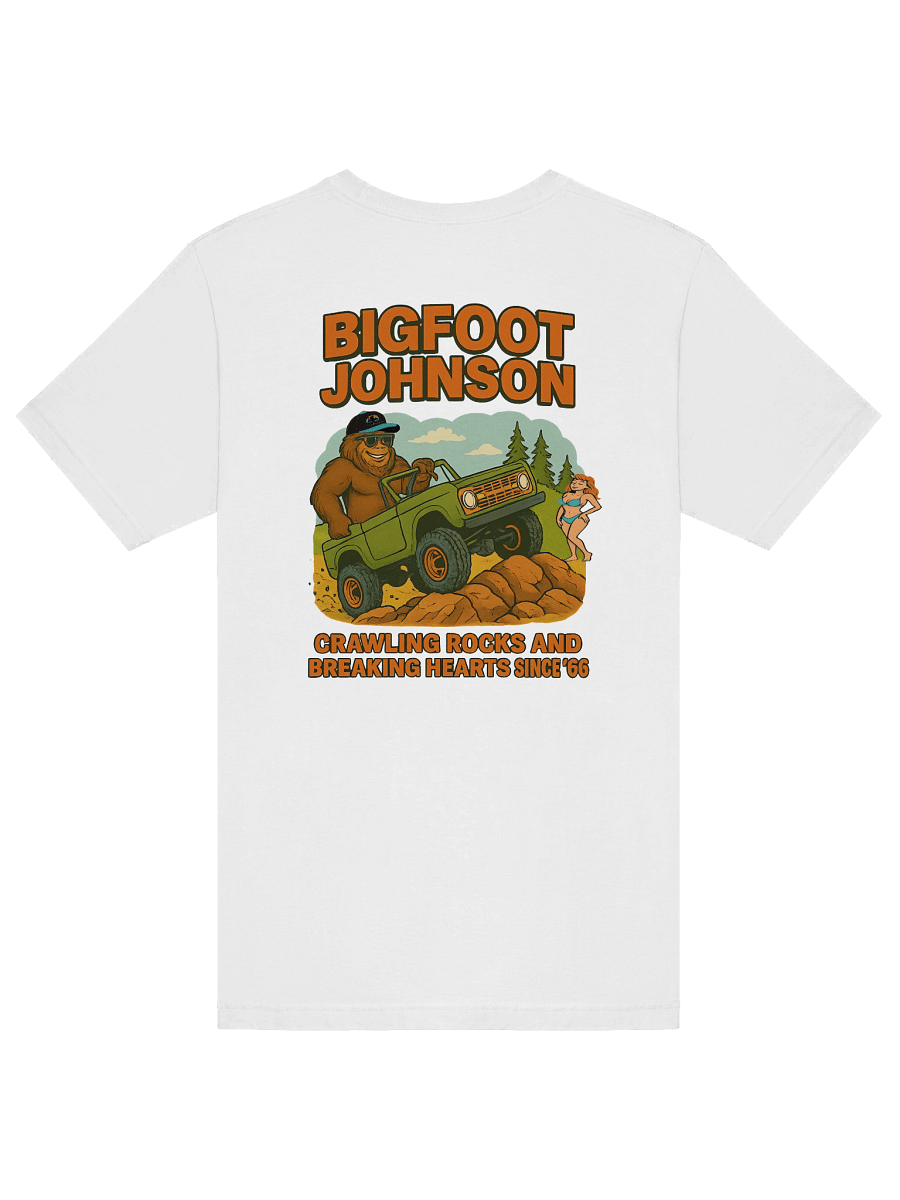 Bigfoot Johnson Breaking Hearts Tee (White) product image (6)