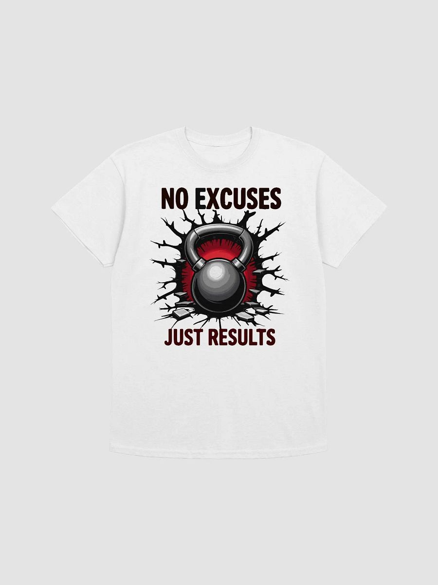 No Excuses Kettlebell Workout T-Shirt product image (1)