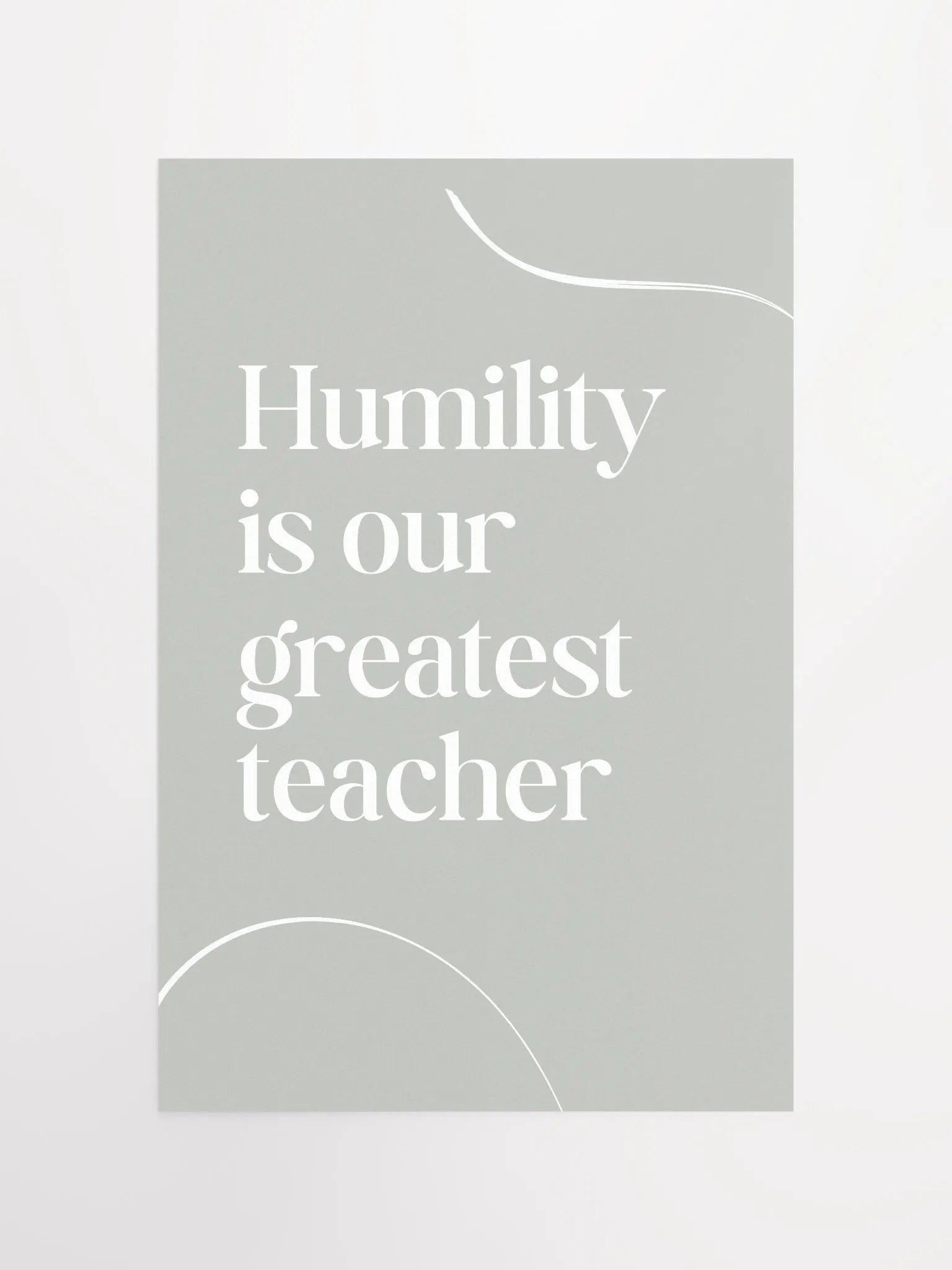 Humility Teacher Poster product image (11)