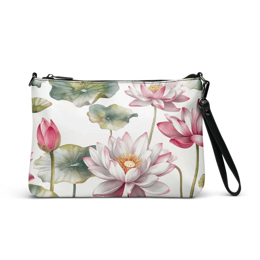 Waterlily Bloom All-Over Crossbody Bag product image (1)