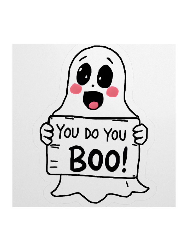Sticker - You do you boo product image (1)
