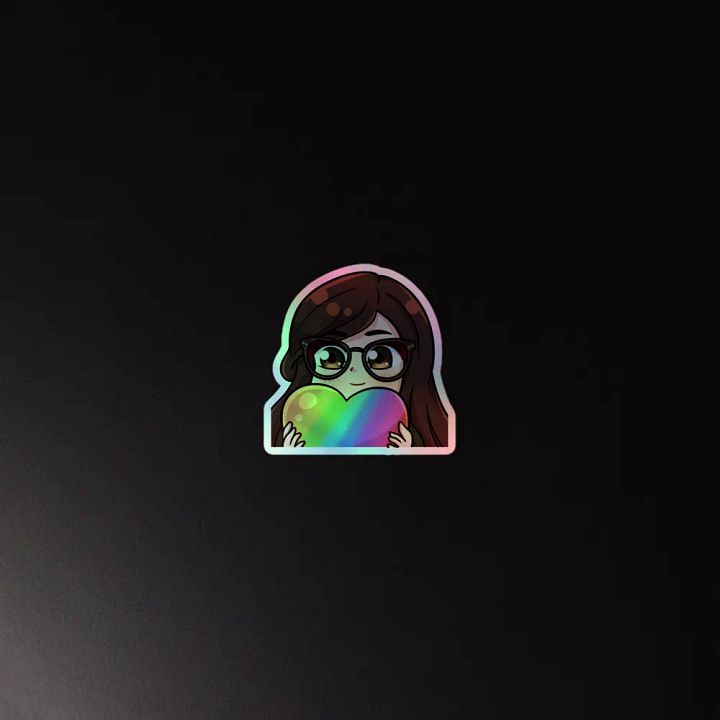Pride Luv Kiss-cut Holo Sticker product image (4)