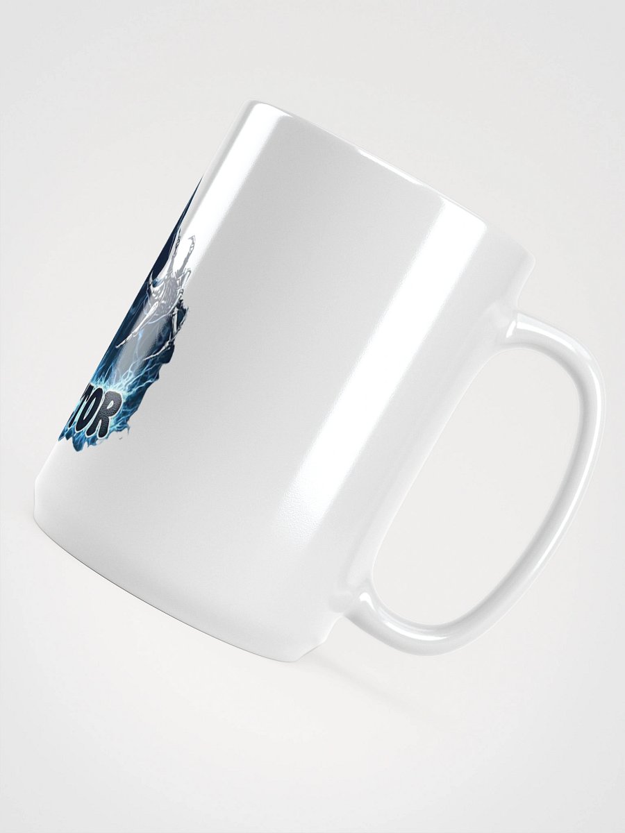 AD Ribbon Logo White Glossy Mug product image (4)