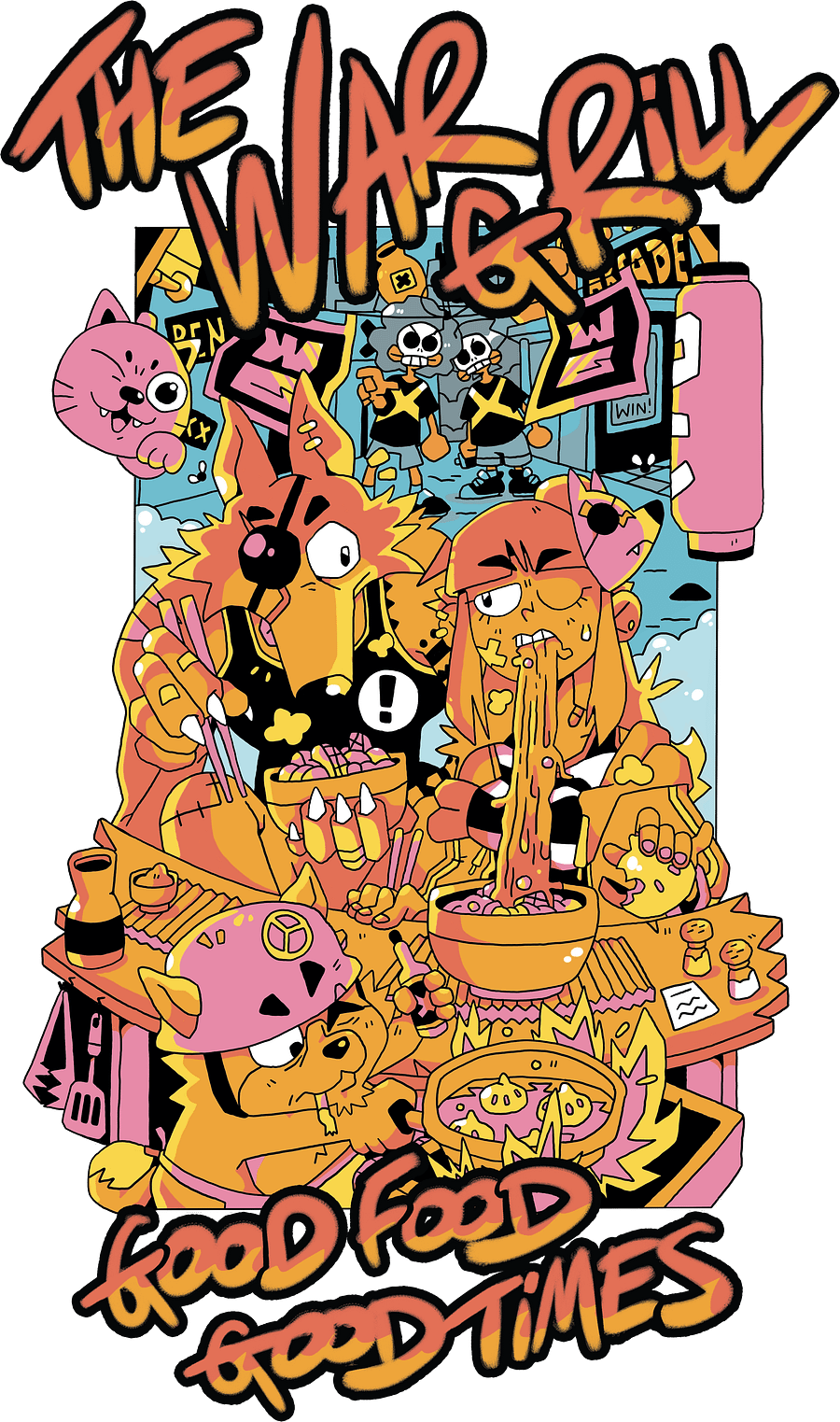War Grill T Shirt product image (3)
