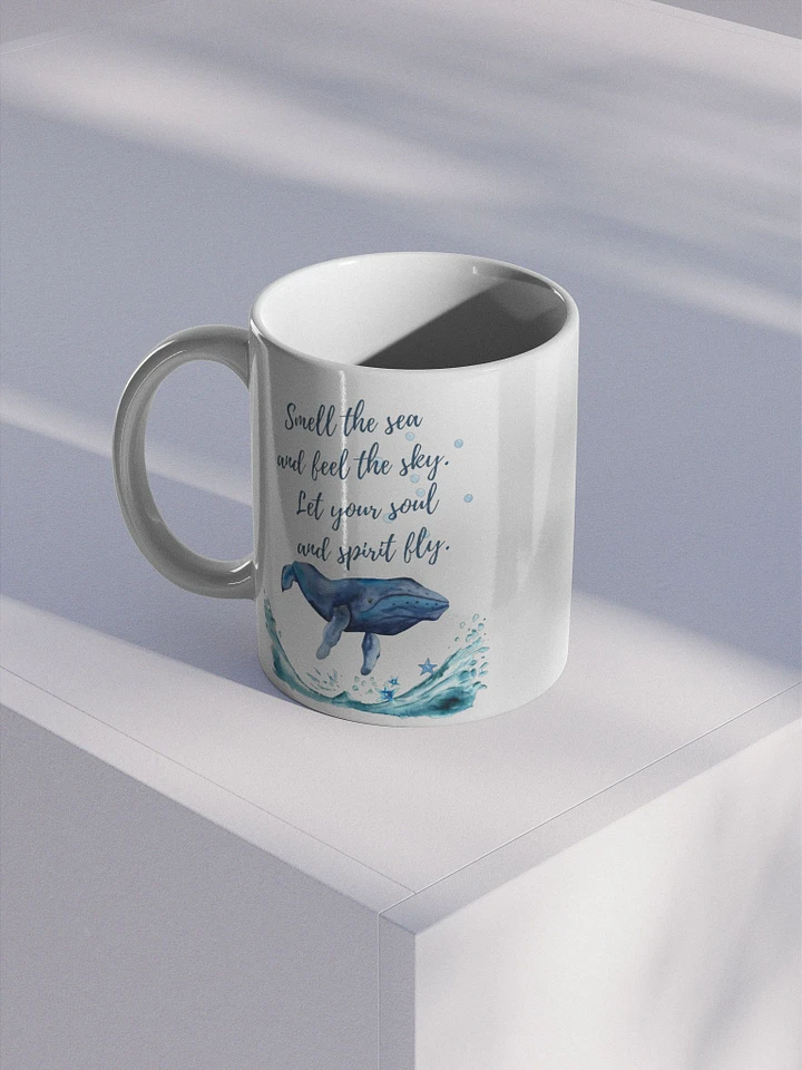 Coffee Mug - Whale and Quote product image (1)