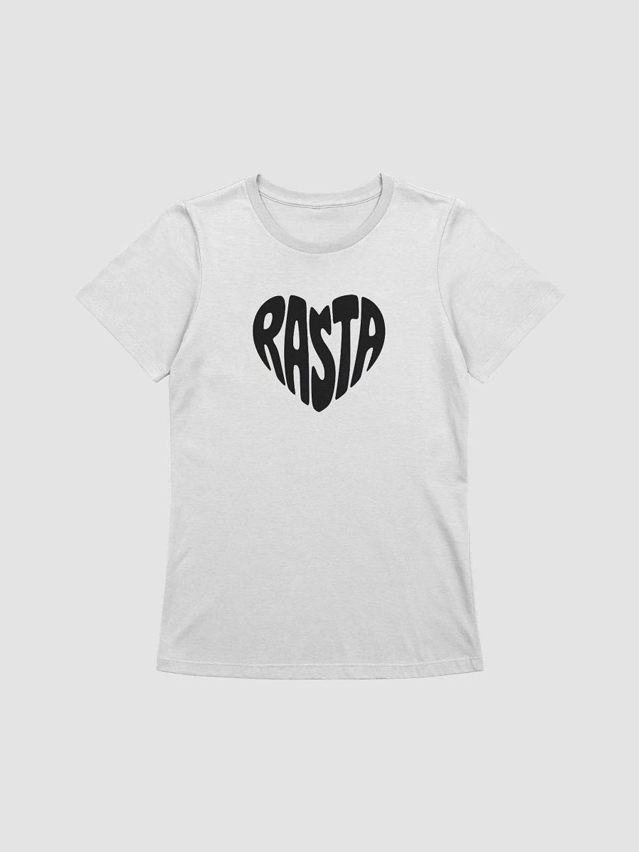 Rasta Heart Women's Relaxed-fit Tee product image (5)