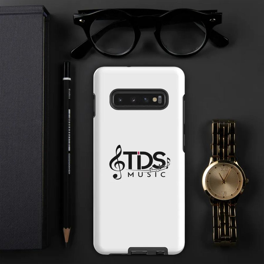 TDS Music White Tough Case for Samsung Galaxy - Fits S10 to S25 Models - Wireless Charging product image (6)