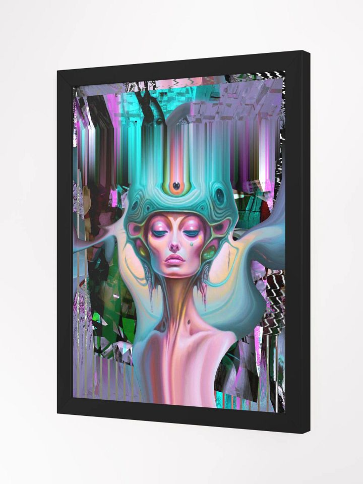 Melting in Mauve // Framed Art product image (2)
