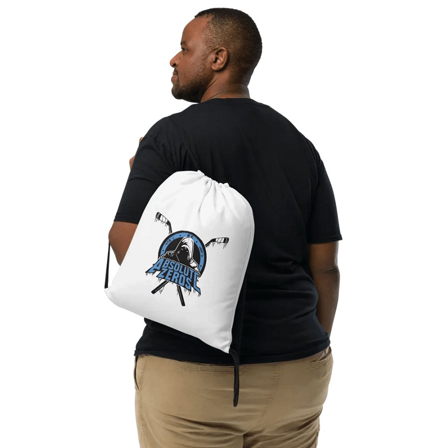 White Drawstring Bag product image (6)