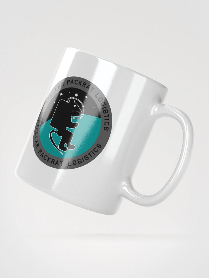 Stellar Packrat Logistics White Glossy Mug product image (5)