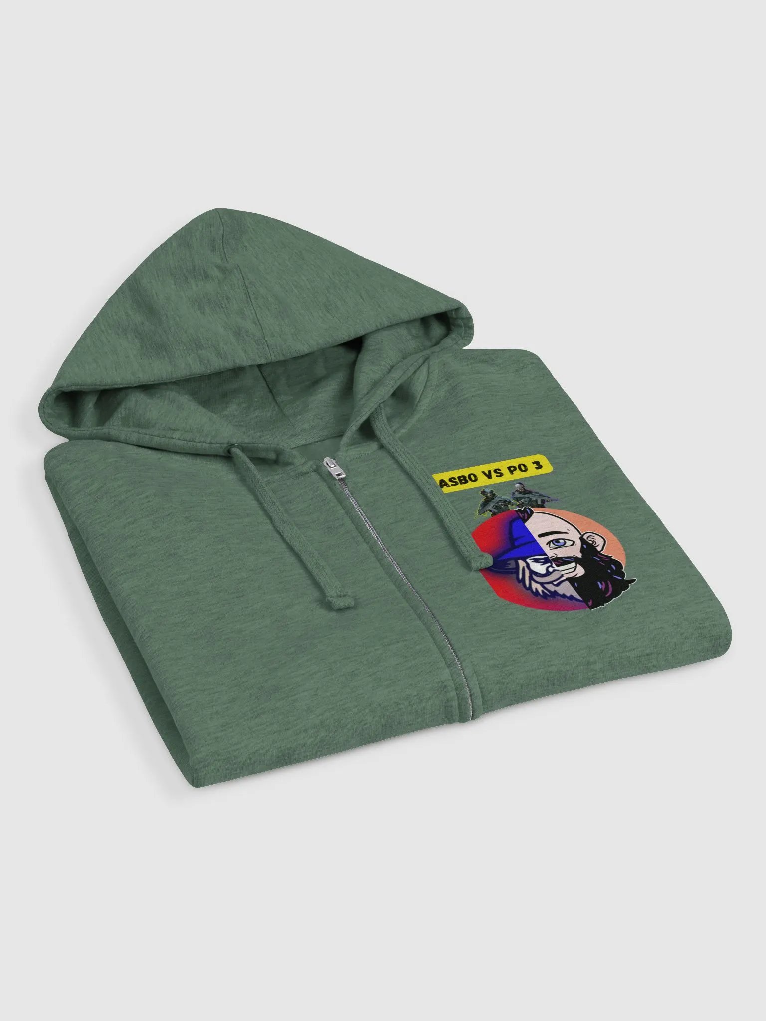 Asbo Vs Po 3 - Zip Hoodie product image (10)
