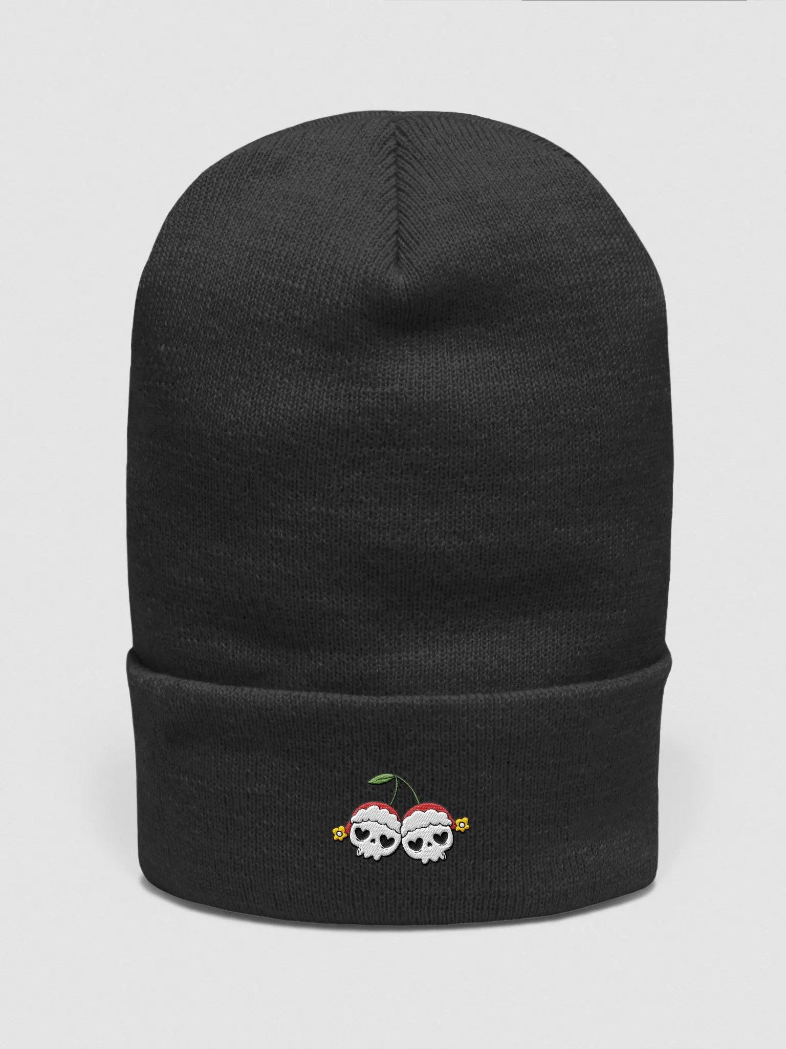 cherry christmas beanie product image (1)