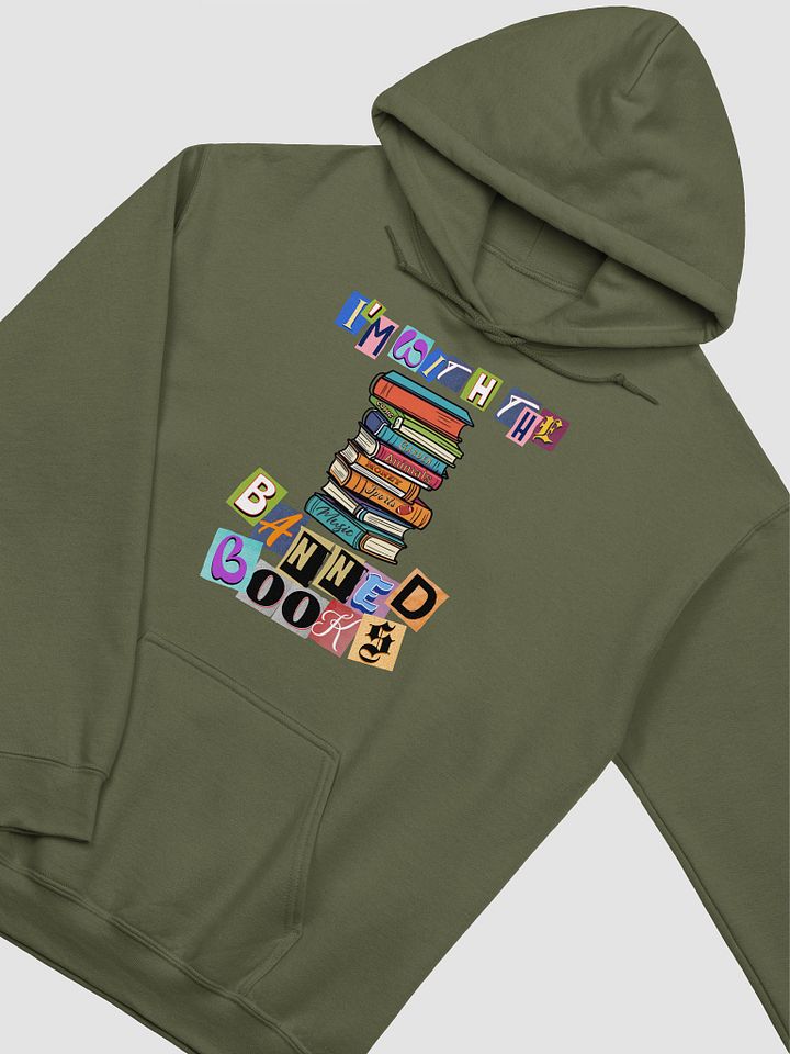 Im With The Banned Books Stack Hoodie product image (20)