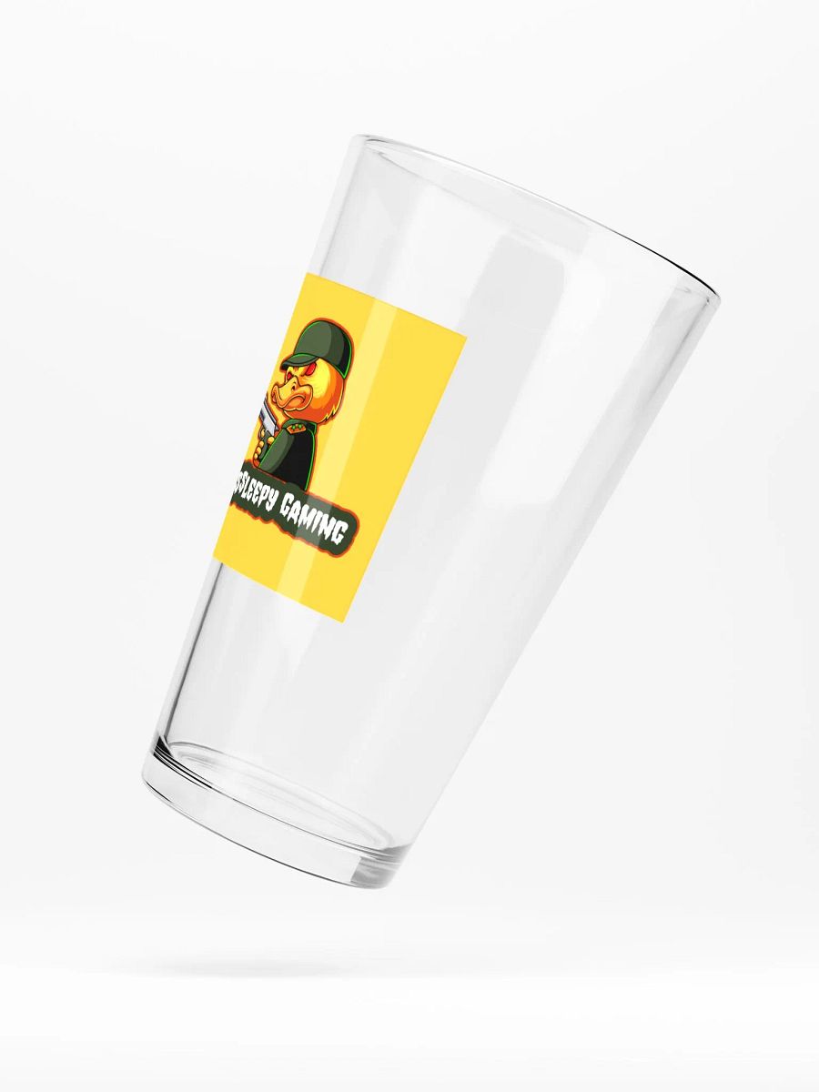 MrSleepy Gaming Angry Duck Logo Shaker Pint Glass product image (5)