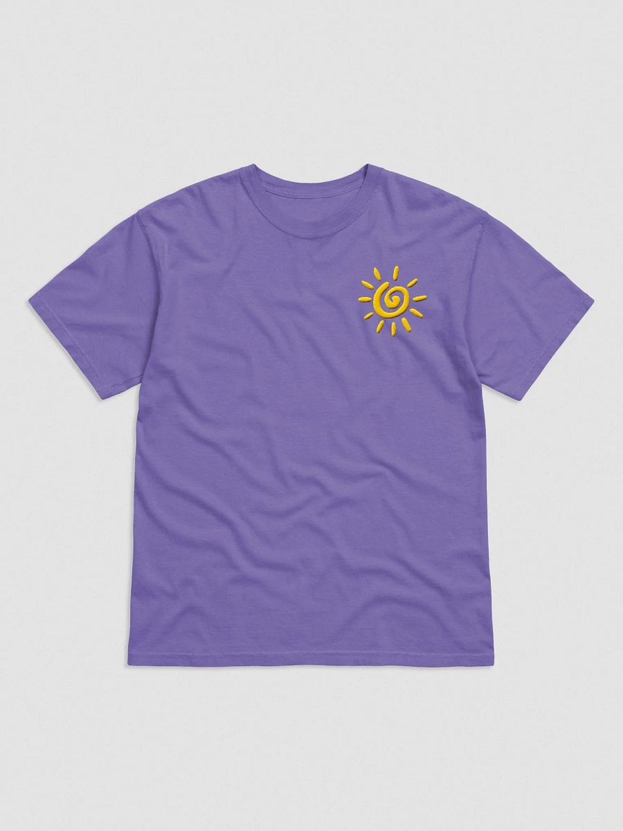 Spiral Sunburst Cotton T-Shirt product image (41)