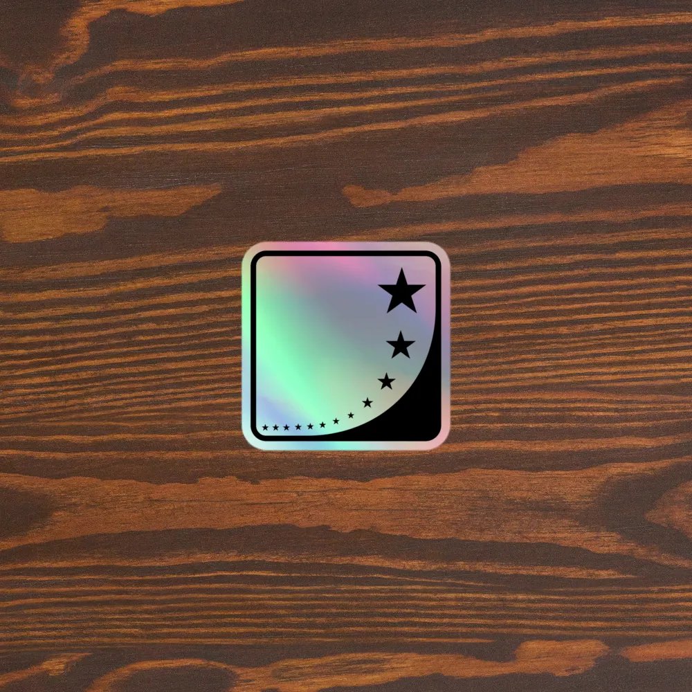 eu/acc Holographic Sticker product image (3)