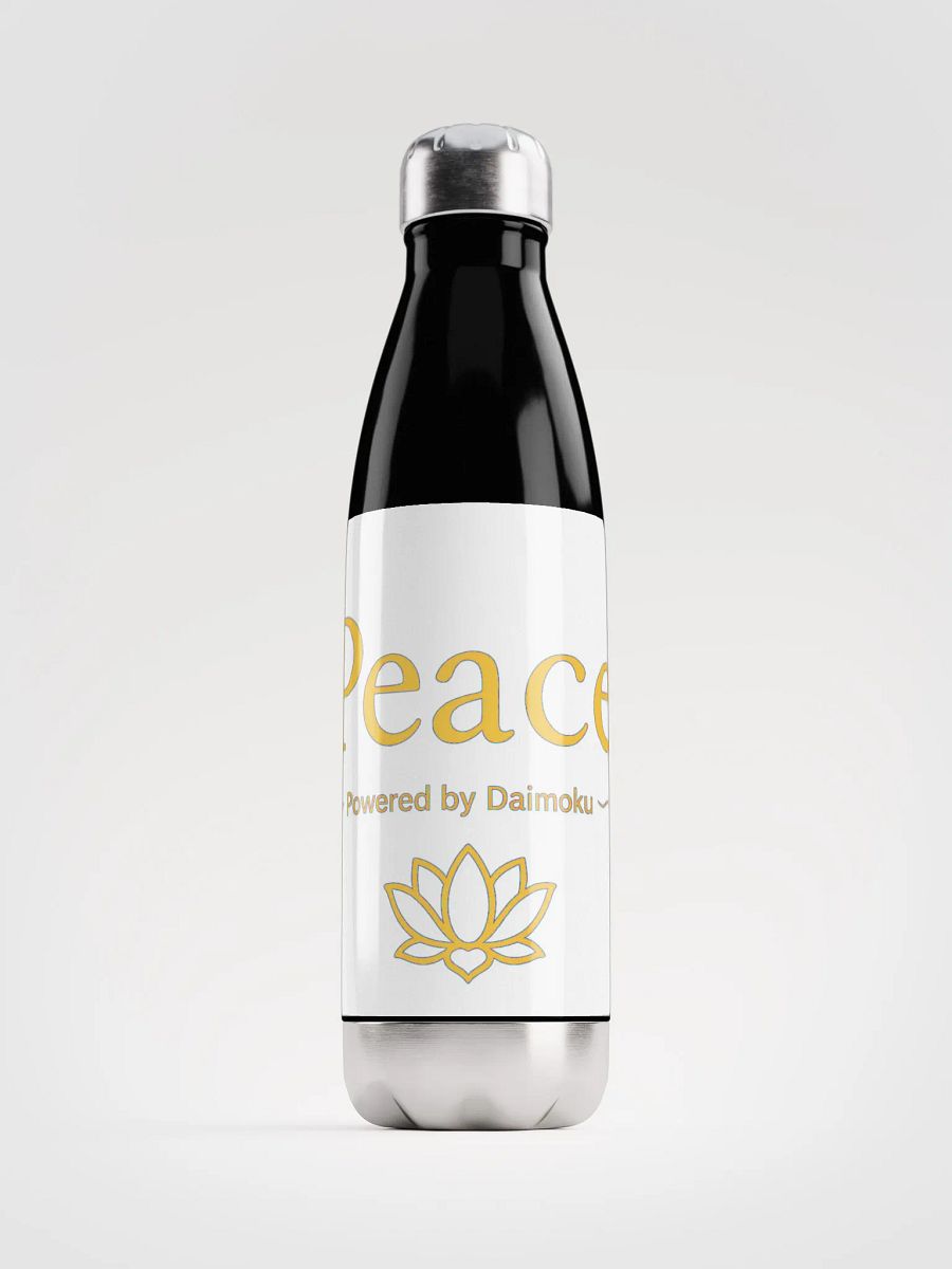 Peace Lotus Stainless Steel Water Bottle product image (1)