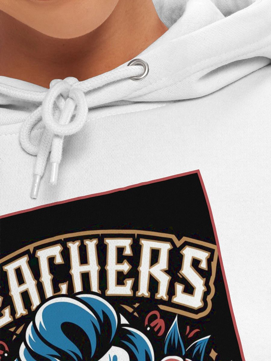 Women "TEACHES LOVE BRAINS" premium pullover hoodie product image (7)
