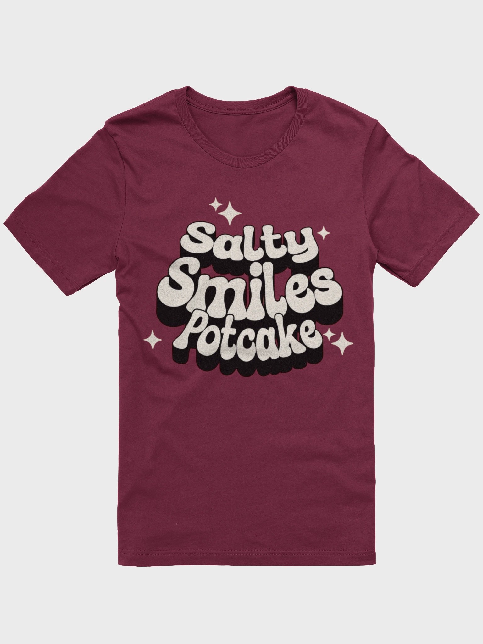 "Salty Smiles Potcake" Dog T-Shirt - Beachy Rescue Dog Tee product image (1)