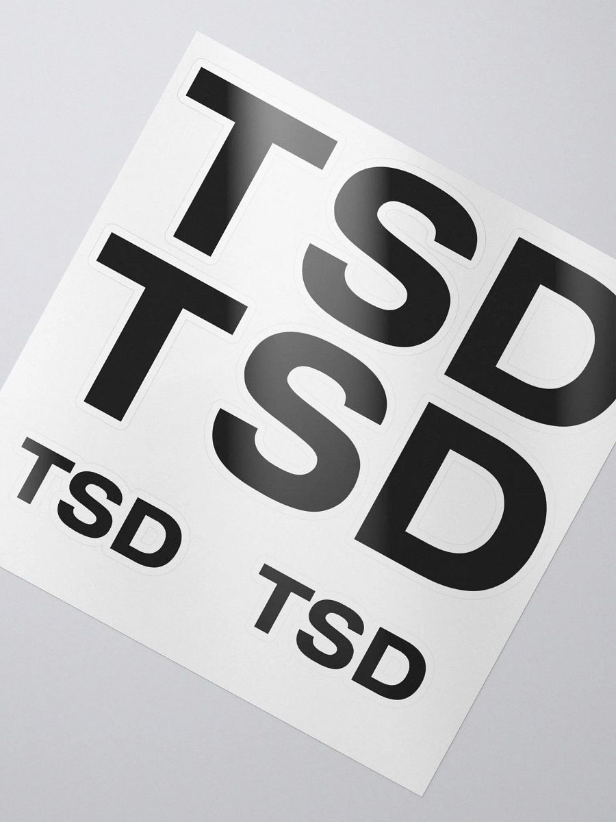 TSD Sticker Set product image (2)