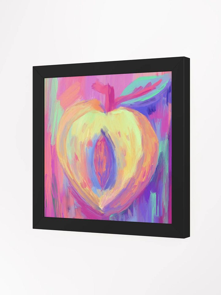 Peach Study Framed Art Print product image (2)