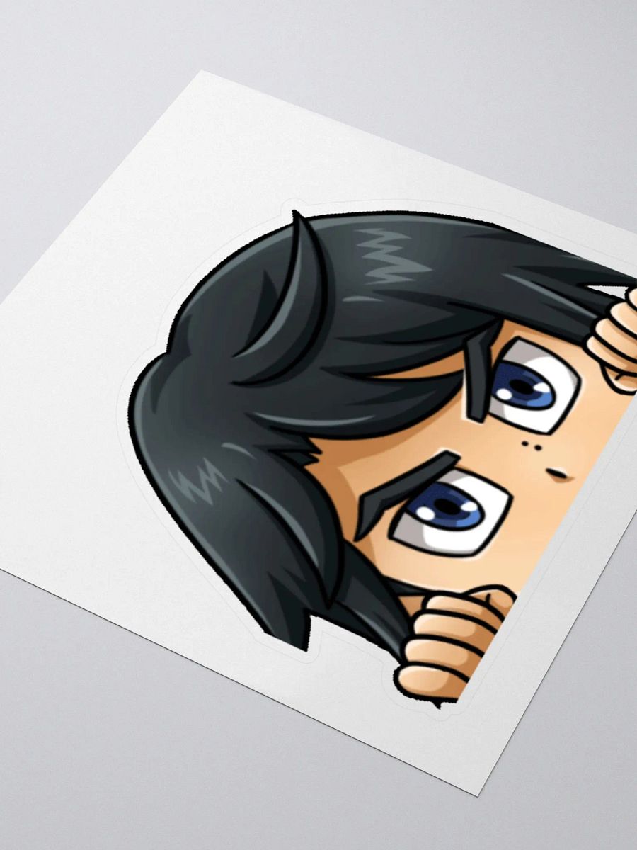 Grizexia Peek Emote Sticker product image (3)