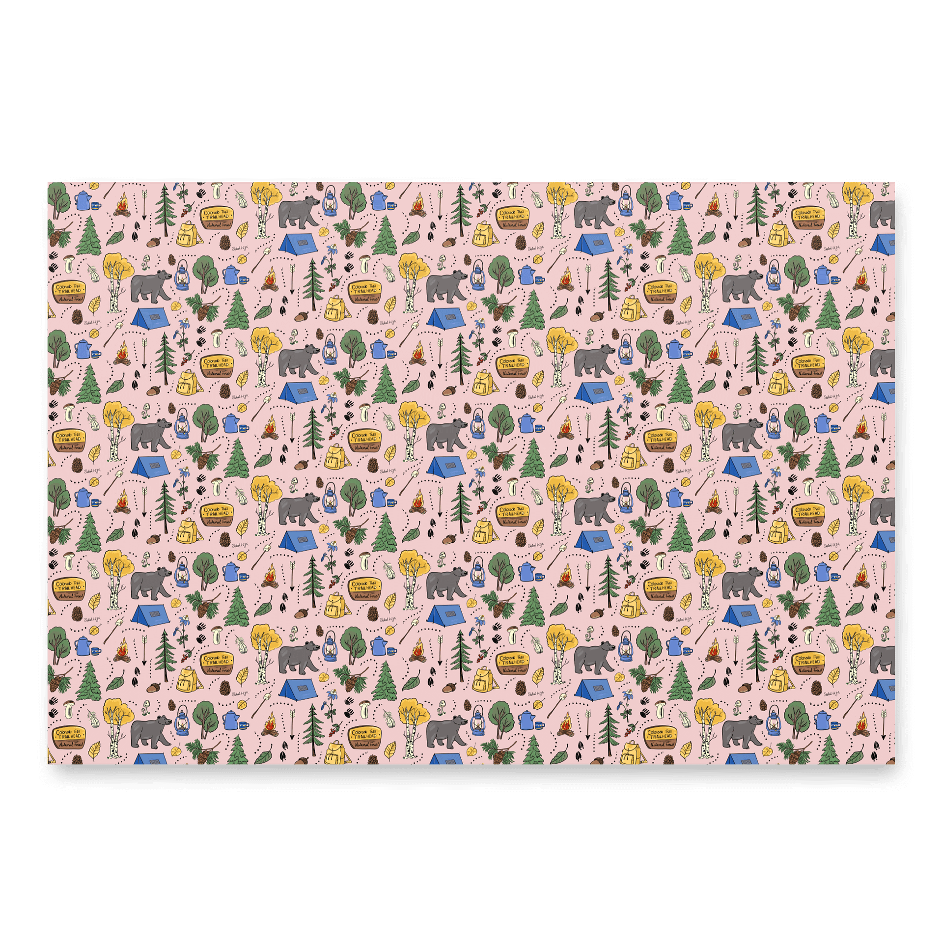Colorado Trail Adventure Wrapping Paper Set product image (4)