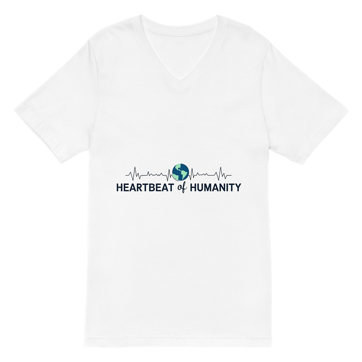 Global Heartbeat V-Neck Tee product image (2)