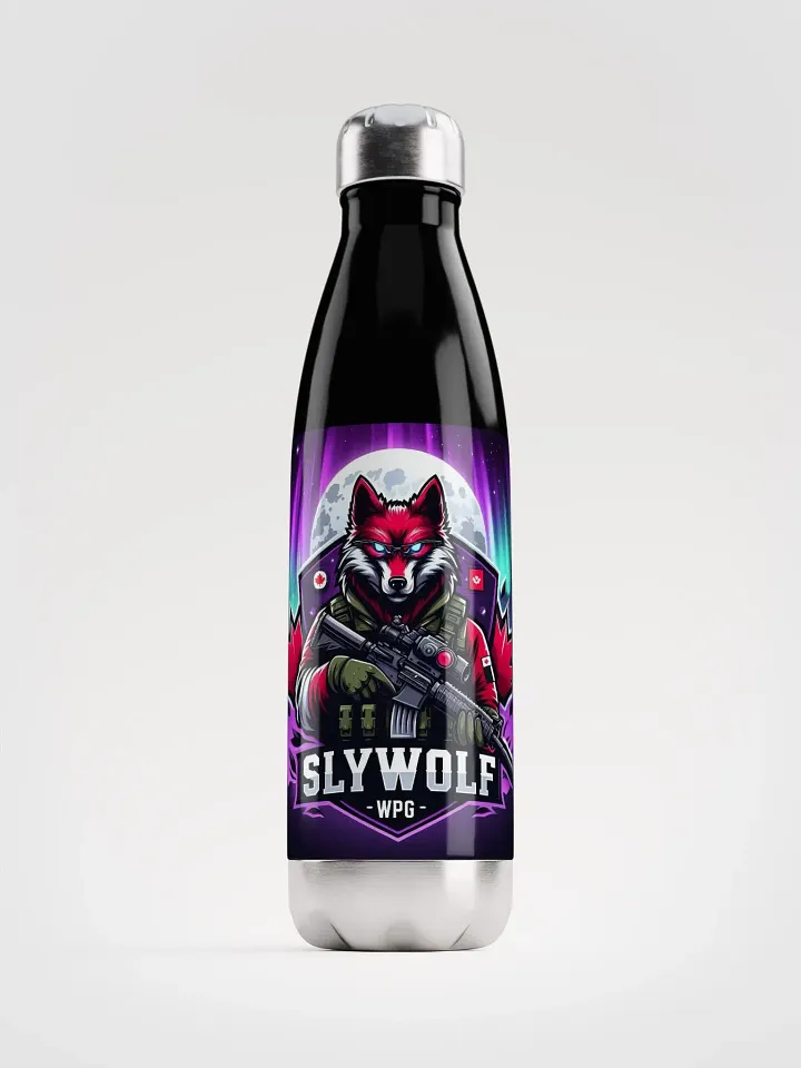 Sly Wolf Stainless Steel Water Bottle product image (1)