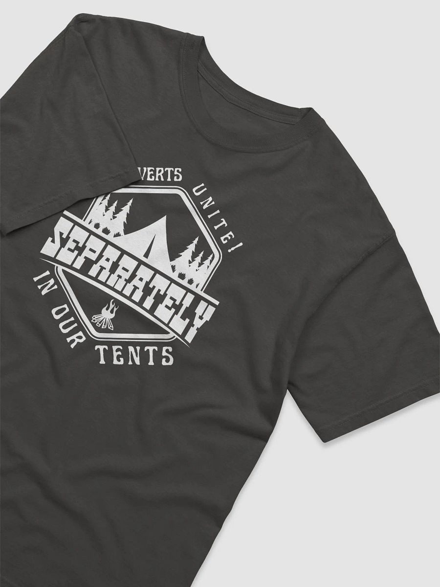 Funny sarcastic camping introvert dark T-shirt product image (16)