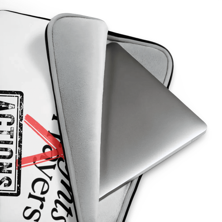 No More Thoughts & Prayers Laptop Sleeve product image (4)