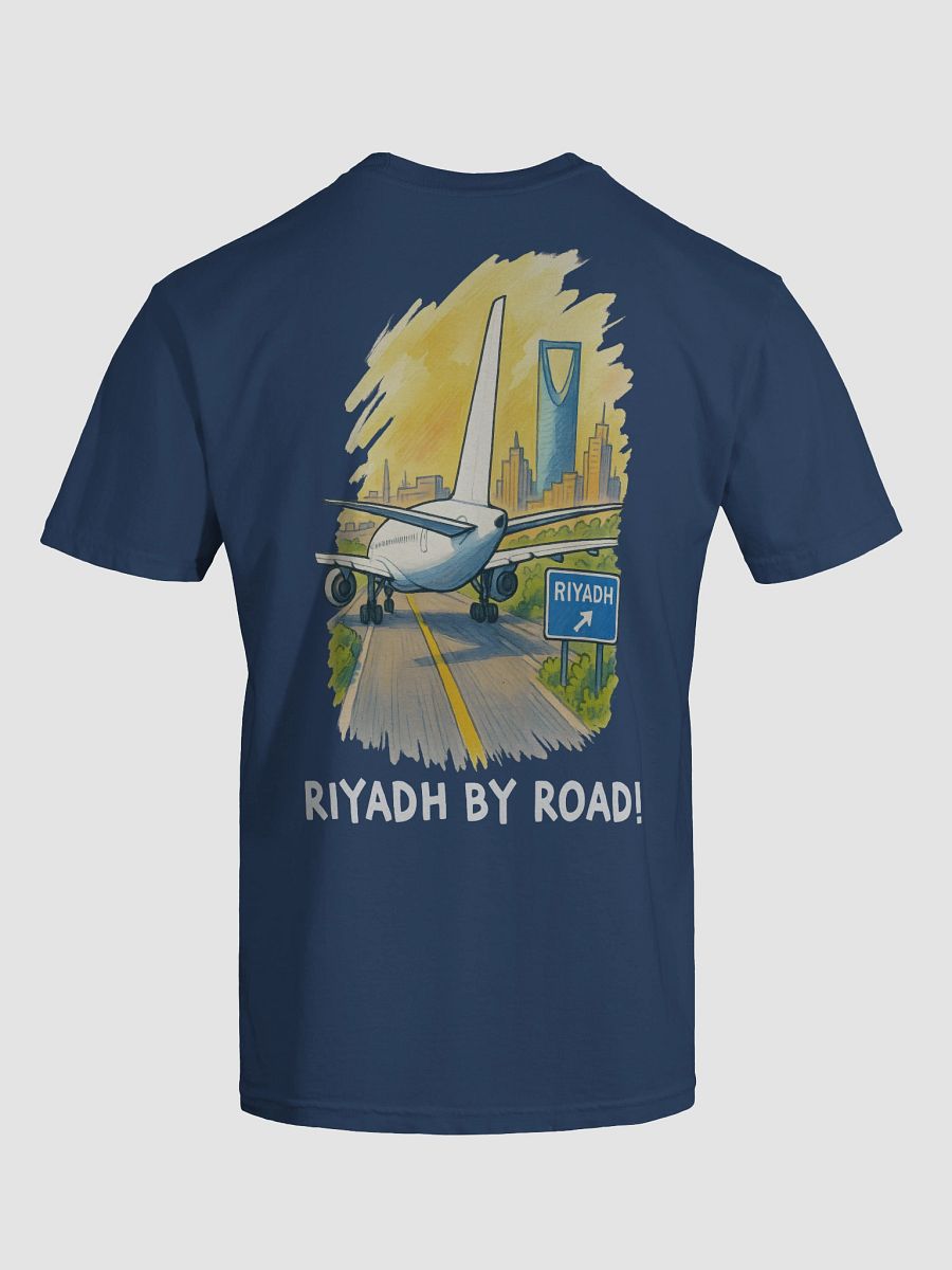 "Riyadh by Road" Print T-Shirt product image (57)